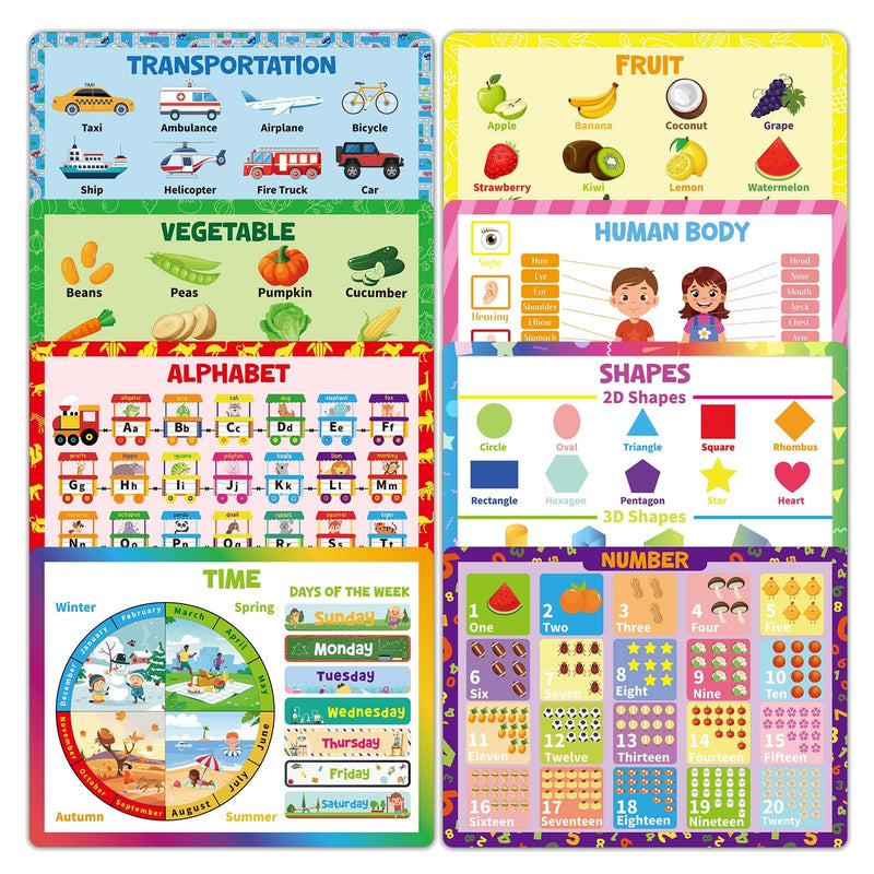 Educational Placemat Set