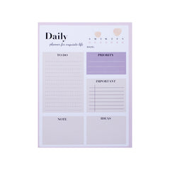 Tearable Notepad Planner